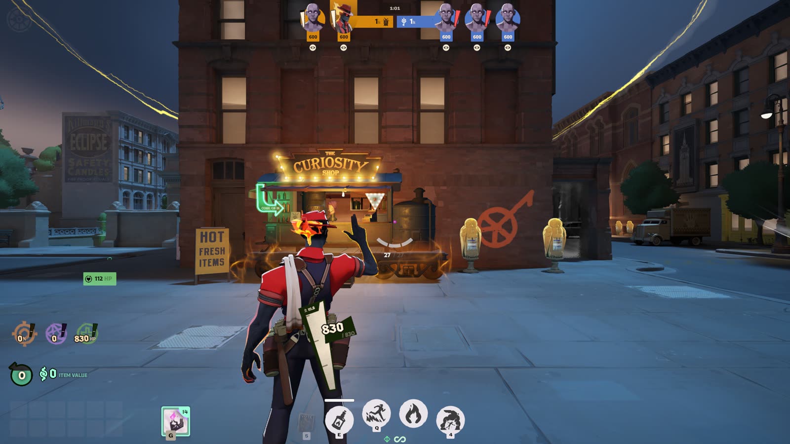 The game's own HUD, rearranged with UI Kit.